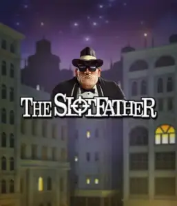 Enter the shadowy realm of The Slotfather game by Betsoft, showcasing a commanding mafia boss standing against a mysterious cityscape. This image conveys the intense essence of the organized crime, with the boss dressed in a classic black suit and hat. Great for lovers of gangster-themed games, delivering a thrilling escape. 