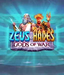 Enter the epic conflict of Zeus vs Hades: Gods of War slot by Pragmatic Play, featuring the mighty Zeus wielding lightning and Hades, blazing with underworld fury. This image captures the intense rivalry between these mythic figures, set against a stormy backdrop. Perfect for fans of Greek myths, offering a gripping escape. 