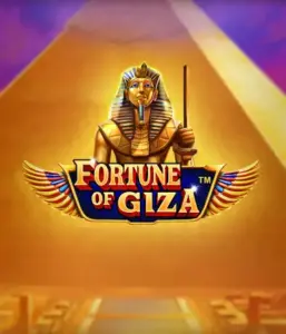 Explore the mystical world of the Fortune of Giza game by Pragmatic Play, highlighting a majestic depiction of a Pharaoh set against the iconic pyramid backdrop. This image portrays the splendor of Egyptian culture, great for those interested in ancient civilizations, providing a thrilling gaming experience.